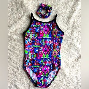 Rebecca’s Mom Geometric Shapes Leotard
